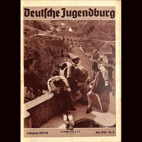 9221	 DEUTSCHE JUGENDBURG	 No. 	 8-1939 Mai	 Jahrgang	 1938/39	 