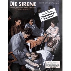 1615	 DIE SIRENE	 No. 2	-1939		- Reichsluftschutzbund - RLB - Luftschutz magazine civil protection, firefighting, air raids