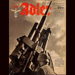 0562	 DER ADLER	 -No.	24	-1941	 vintage German Luftwaffe Magazine Air Force WW2 WWII 