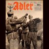 0591	 DER ADLER	 -No.	14	-1942	 vintage German Luftwaffe Magazine Air Force WW2 WWII
