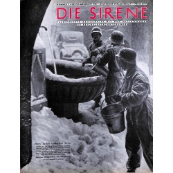 1623	 DIE SIRENE	 No. 2	-1940		- Reichsluftschutzbund - RLB - Luftschutz magazine civil protection, firefighting, air raids