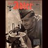 0668	 DER ADLER	 -No.	22	-1943	 vintage German Luftwaffe Magazine Air Force WW2 WWII
