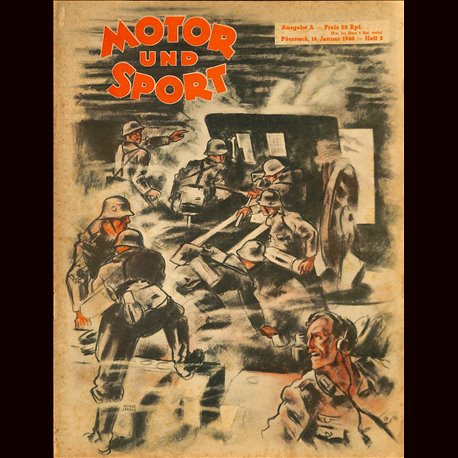 13943	 MOTOR UND SPORT	 No. 2-1940	