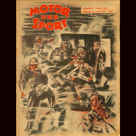 13944	 MOTOR UND SPORT	 No. 2-1940	