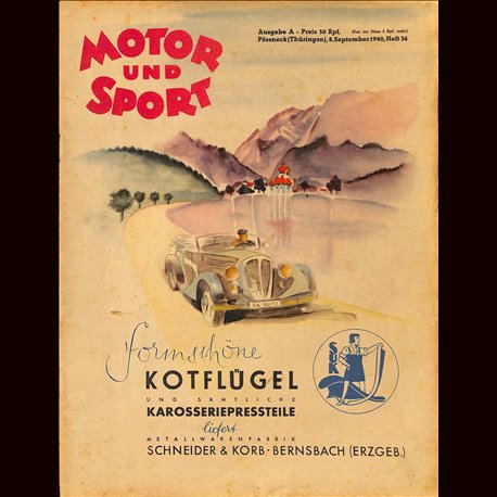 13951	 MOTOR UND SPORT	 No. 36-1940	