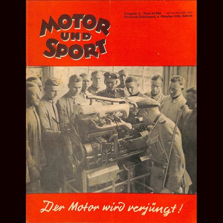 13952	 MOTOR UND SPORT	 No. 40-1940	