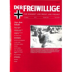 2007128	 No. 	11-1989	 DER FREIWILLIGE - Waffen-SS veteran magazine - 	