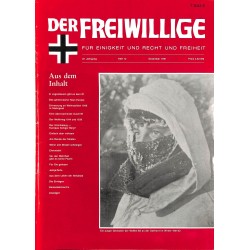 2007140	 No. 	12-1991	 DER FREIWILLIGE - Waffen-SS veteran magazine - 	