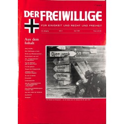 2007143	 No. 	4-1992	 DER FREIWILLIGE - Waffen-SS veteran magazine - 	