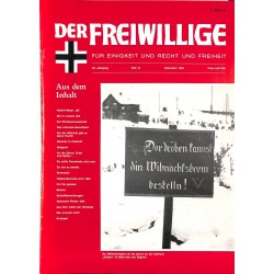 2007152	 No. 	12-1993	 DER FREIWILLIGE - Waffen-SS veteran magazine - 	