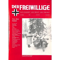 2007153	 No. 	1-1994	 DER FREIWILLIGE - Waffen-SS veteran magazine - 	