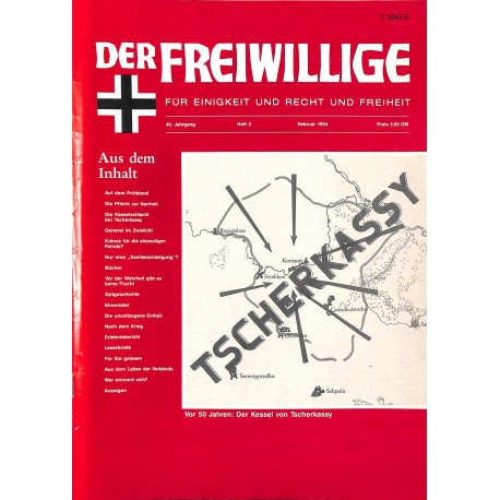 2007154	 No. 	2-1994	 DER FREIWILLIGE - Waffen-SS veteran magazine - 	