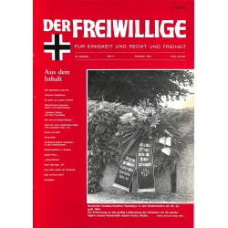 2007162	 No. 	11-1994	 DER FREIWILLIGE - Waffen-SS veteran magazine - 