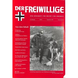 2007172	 No. 	9-1995	 DER FREIWILLIGE - Waffen-SS veteran magazine - 	