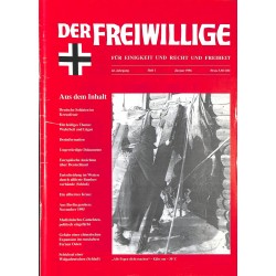 2007175	 No. 	1-1996	 DER FREIWILLIGE - Waffen-SS veteran magazine - 	