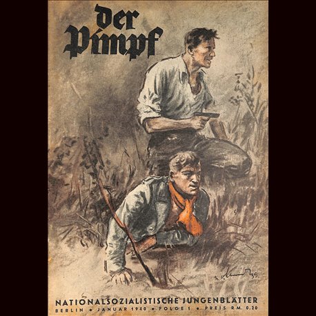 16446	 Januar 1-1940	 DER PIMPF - Nationalsozialistische Jungenblätter	 20	pages, condition:	 very good, used