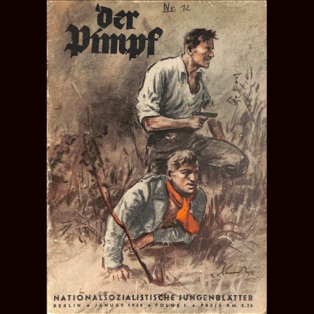 16447	 Januar 1-1940	 DER PIMPF - Nationalsozialistische Jungenblätter	