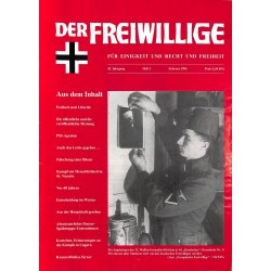 2007176	 No. 	2-1996	 DER FREIWILLIGE - Waffen-SS veteran magazine - 	