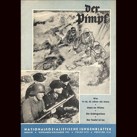 16473	 November/Dezember 11/12-1943	 DER PIMPF - Nationalsozialistische Jungenblätter	 