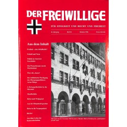 2007183	 No. 	10-1996	 DER FREIWILLIGE - Waffen-SS veteran magazine - 	