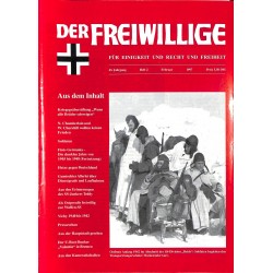 2007187	 No. 	2-1997	 DER FREIWILLIGE - Waffen-SS veteran magazine - 	