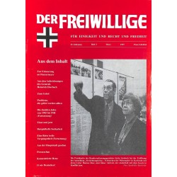 2007188	 No. 	3-1997	 DER FREIWILLIGE - Waffen-SS veteran magazine - 	