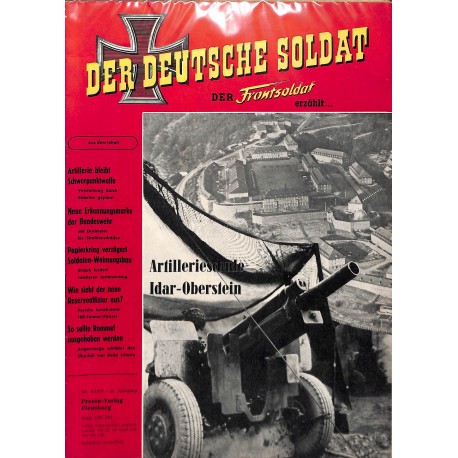 20071917	- No. 	9-1957 Der Deutsche Soldat german WWII magazine illustrated	