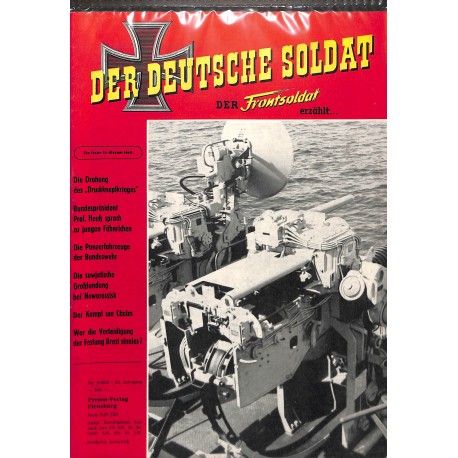 20071937	- No. 	5-1959 Der Deutsche Soldat german WWII magazine illustrated	