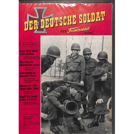 20071959	- No. 	6-1956	 Der Deutsche Soldat german WWII magazine illustrated	