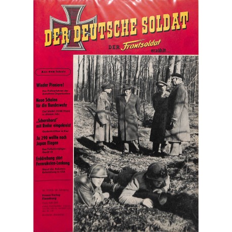 20071960	- No. 	7-1956	 Der Deutsche Soldat german WWII magazine illustrated	