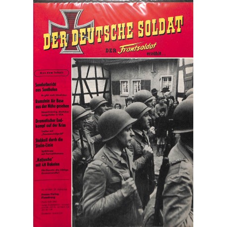 20071961	- No. 	8-1956	 Der Deutsche Soldat german WWII magazine illustrated	