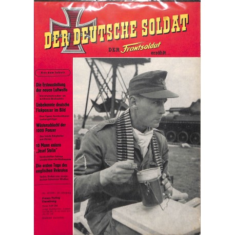 20071963	- No. 	10-1956	 Der Deutsche Soldat german WWII magazine illustrated	