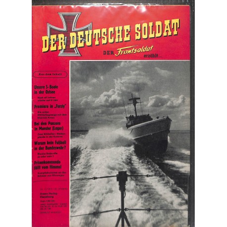 20071964	- No. 	11-1956	 Der Deutsche Soldat german WWII magazine illustrated	