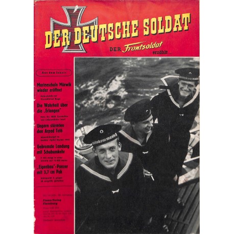 20071965	- No. 	12-1956	 Der Deutsche Soldat german WWII magazine illustrated	