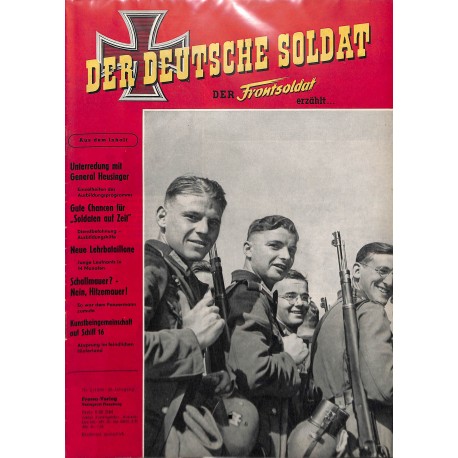 20071967	- No. 	2-1956	 Der Deutsche Soldat german WWII magazine illustrated	