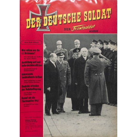 20071968	- No. 	3-1956	 Der Deutsche Soldat german WWII magazine illustrated