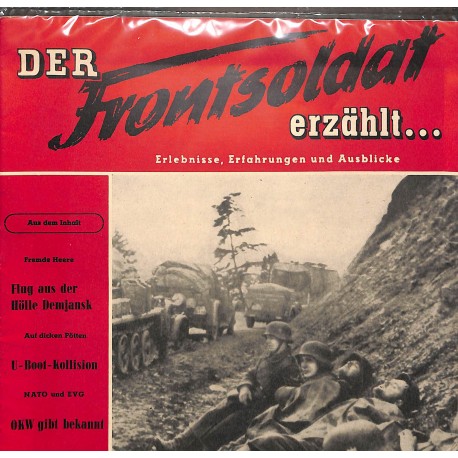 20071973	- No. 	4-1953	 Der Frontsoldat erzählt 