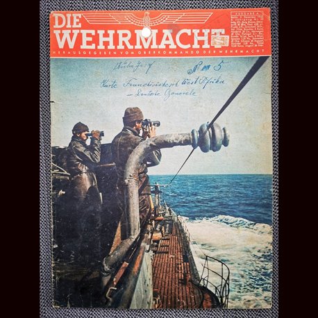 15822	 DIE WEHRMACHT AUSGABE A	 No. 25-1942 - 9.Dezember	