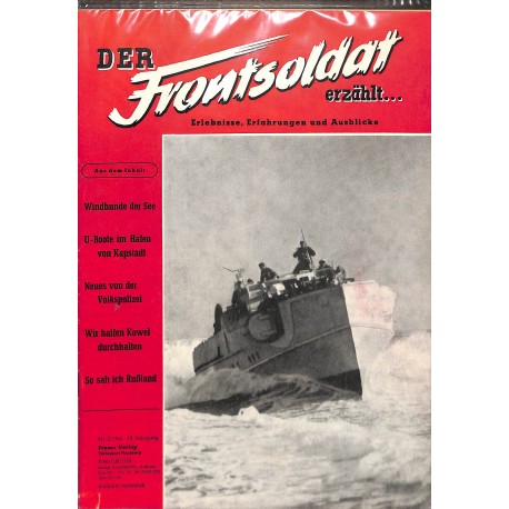 20071983	- No. 	2-1954	 Der Frontsoldat erzählt 