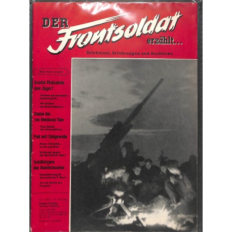 20071994	- No. 	1-1955	 Der Frontsoldat erzählt