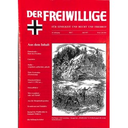 2007192	 No. 	7-1997	 DER FREIWILLIGE - Waffen-SS veteran magazine - 	