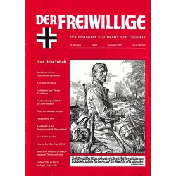 2007193	 No. 	9-1997	 DER FREIWILLIGE - Waffen-SS veteran magazine - 	