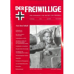 2007200	 No. 	4-1998	 DER FREIWILLIGE - Waffen-SS veteran magazine - 	