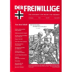 2007201	 No. 	5-1998	 DER FREIWILLIGE - Waffen-SS veteran magazine - 	