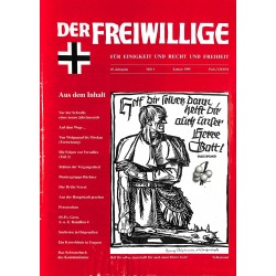 2007203	 No. 	1-1999	 DER FREIWILLIGE - Waffen-SS veteran magazine - 	