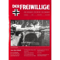 2007204	 No. 	2-1999	 DER FREIWILLIGE - Waffen-SS veteran magazine - 	