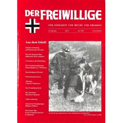 2007206	 No. 	6-1999	 DER FREIWILLIGE - Waffen-SS veteran magazine - 	