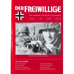 2007212	 No. 	7-2000	 DER FREIWILLIGE - Waffen-SS veteran magazine - 	