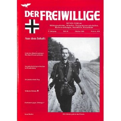 2007220	 No. 	10-2001	 DER FREIWILLIGE - Waffen-SS veteran magazine - 	