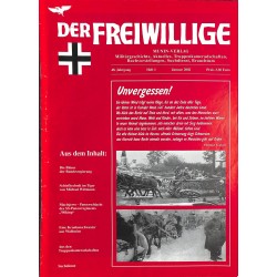 2007223	 No. 	1-2002	 DER FREIWILLIGE - Waffen-SS veteran magazine - 	